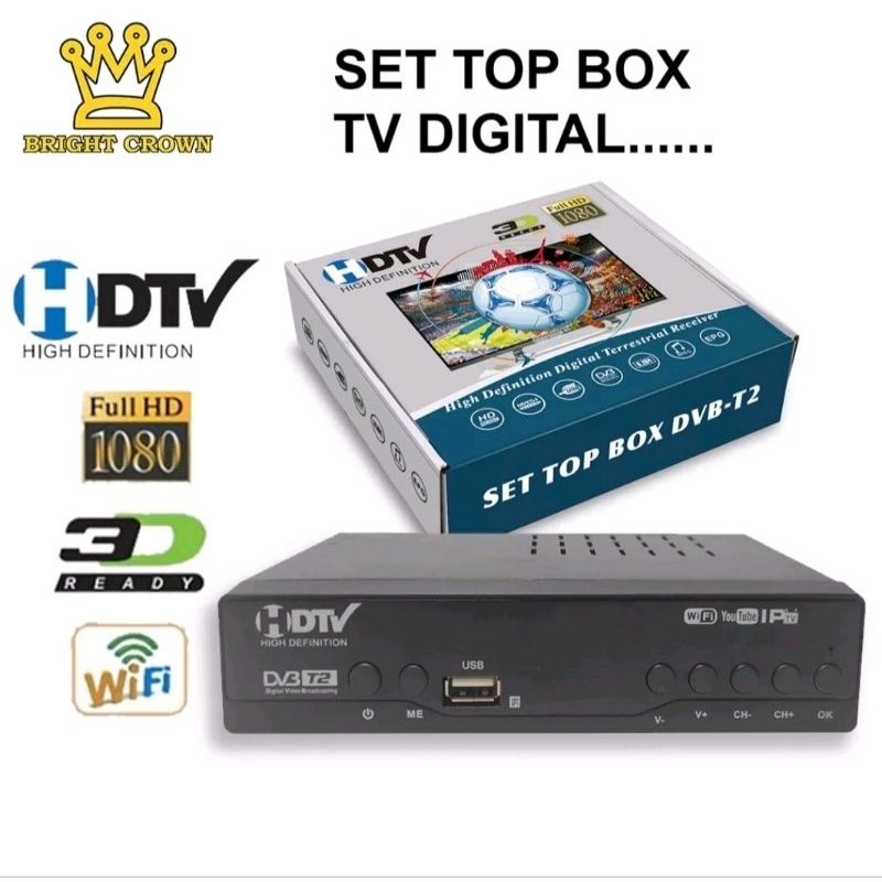 SET TOP BOX TV DIGITAL HDTV