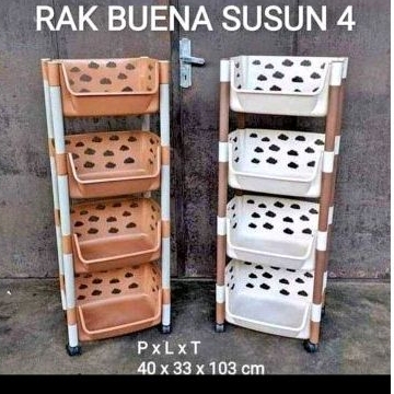 Rak buena susun 4/rak serbaguna