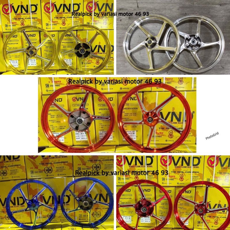 VELG VND AK55 NINJA SS NINJA R / VELG VND AK55 NINJA 150R / NINJA SS / NINJA KR