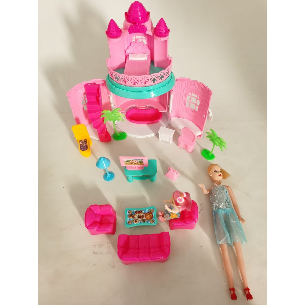 LH 5 PROMO TERBARU MAINAN ANAK RUMAH BARBIE MAINAN ANAK PEREMPUAN RUMAH BARBIE SET BARBIE MAINAN ANA