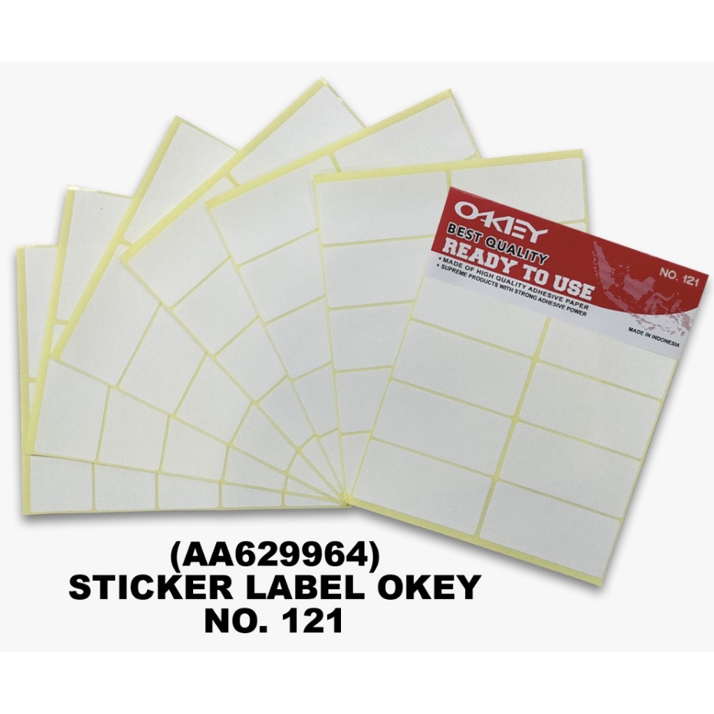 

Label Harga Stiker Nama OKEY No 121 isi 7 lembar