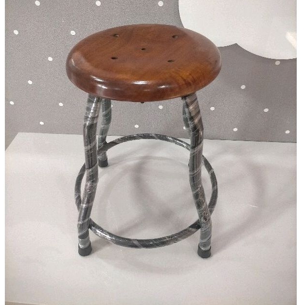 Kursi Bakso Besi T40cm (Kaki Bengkok)