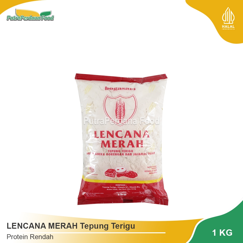 

LENCANA MERAH Tepung Terigu 1kg