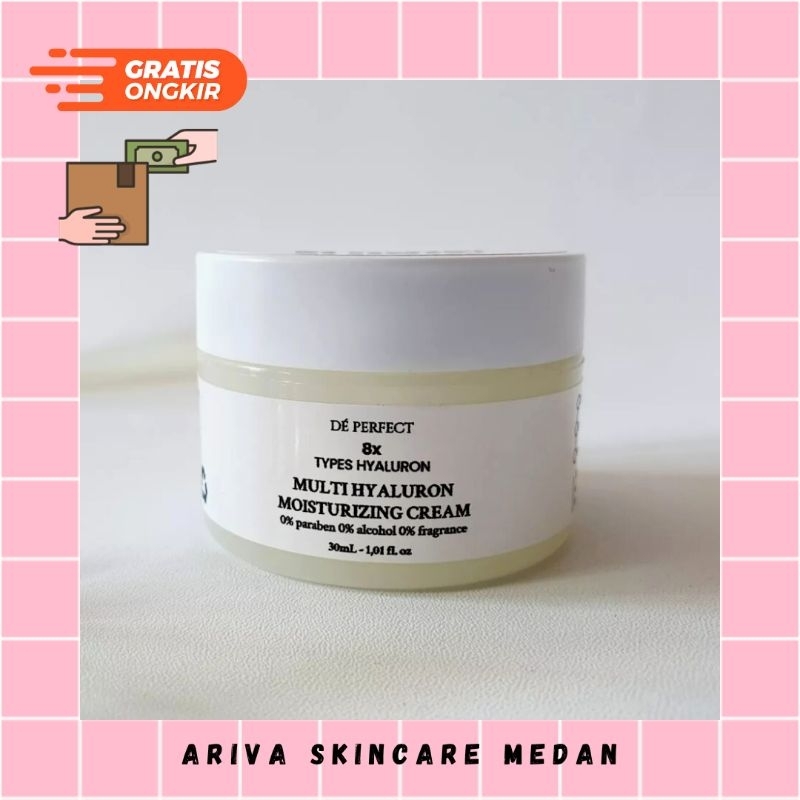( Bisa COD ) Multi Hyaluron Moisturizing Cream De Perfect | Pelembab All Skin Type De Perfect | Skin