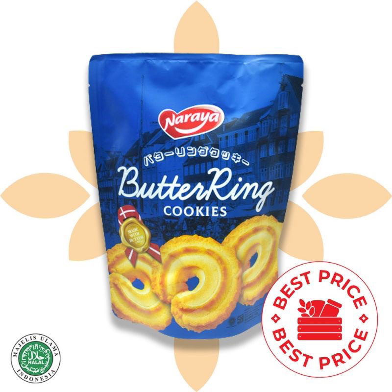 

Butter ring cookies