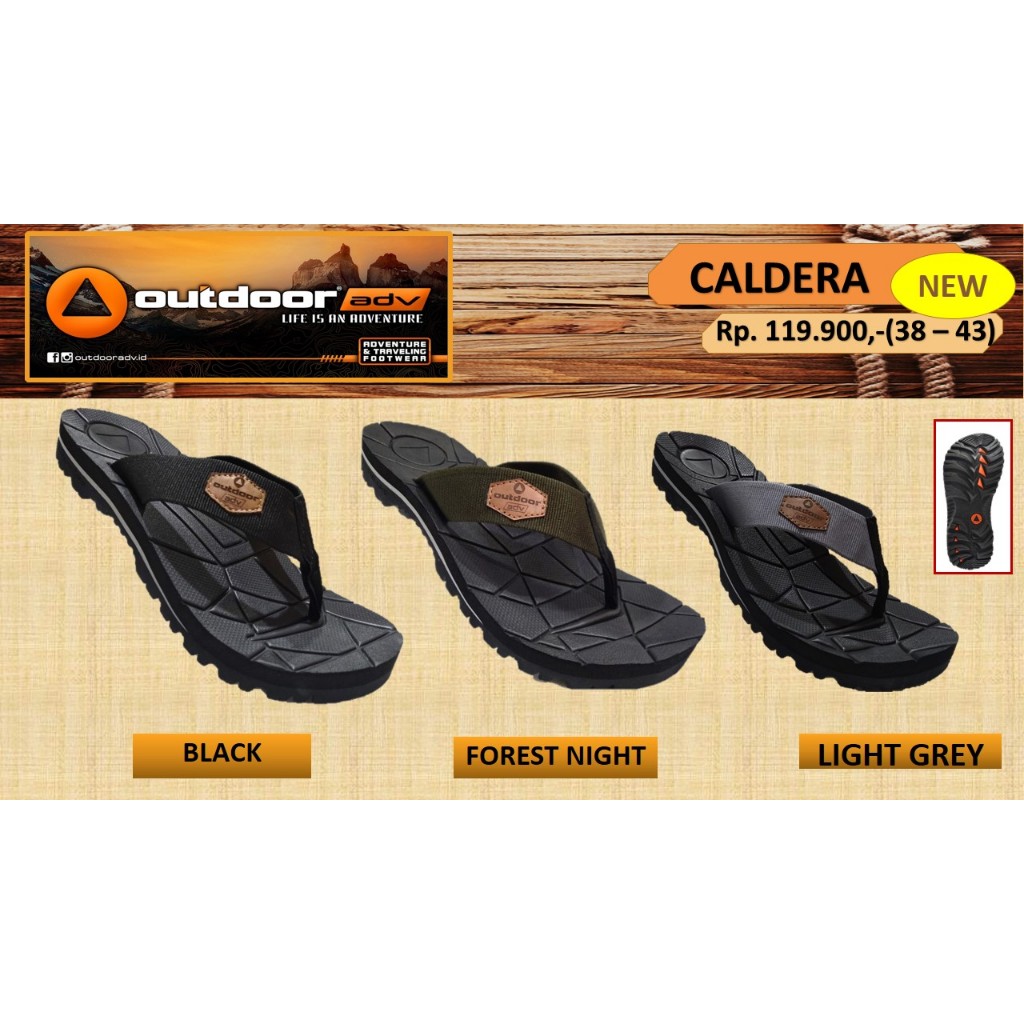 Caldera Sandal Jepit Pria Outdoor ADV