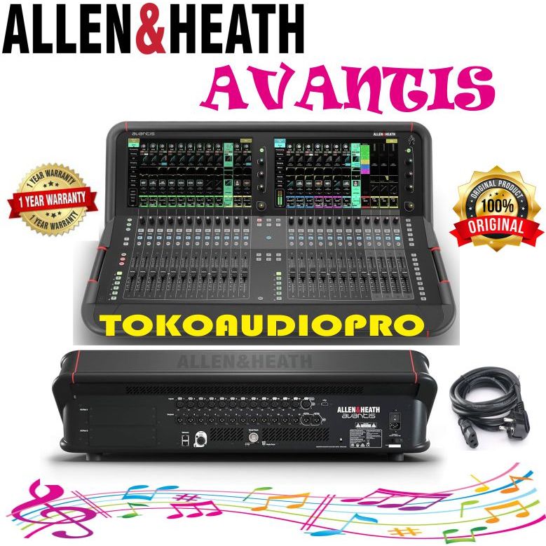 Mixer Allen & Heath Avantis 64-channel Digital Mixer Allen Heath Avantis