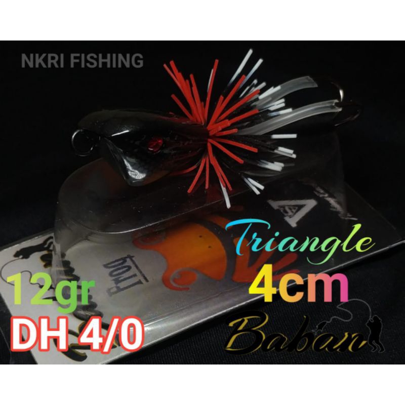 JF Triangle Baban 4cm DH 3/0 umpan pancing