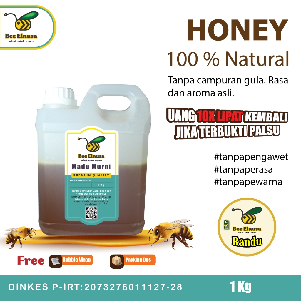 

madu nectar Randu 1kg premium