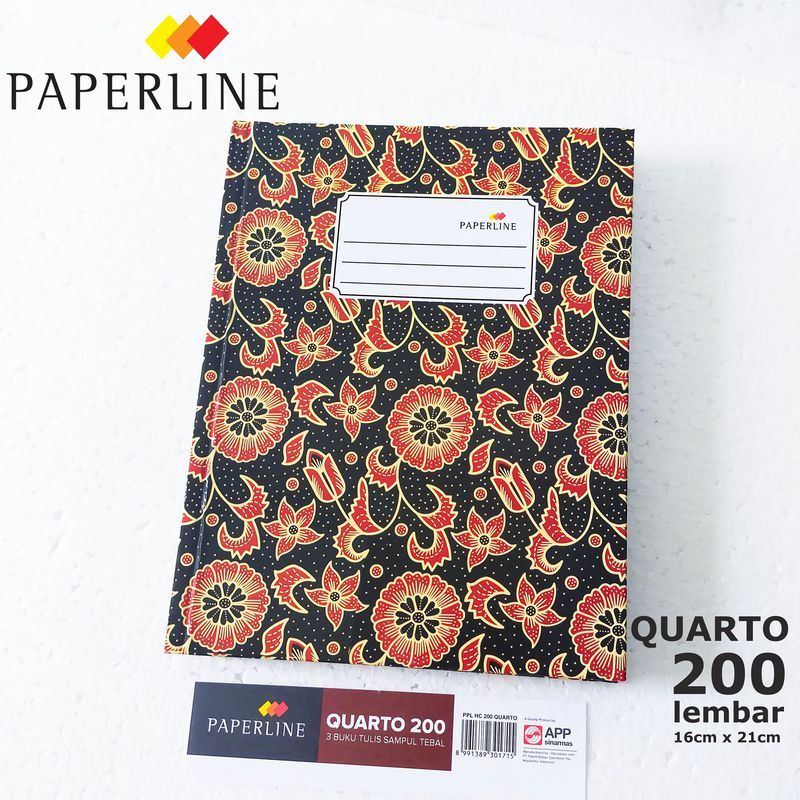 

Buku Kwarto Merk Paperline Isi 200 Lembar