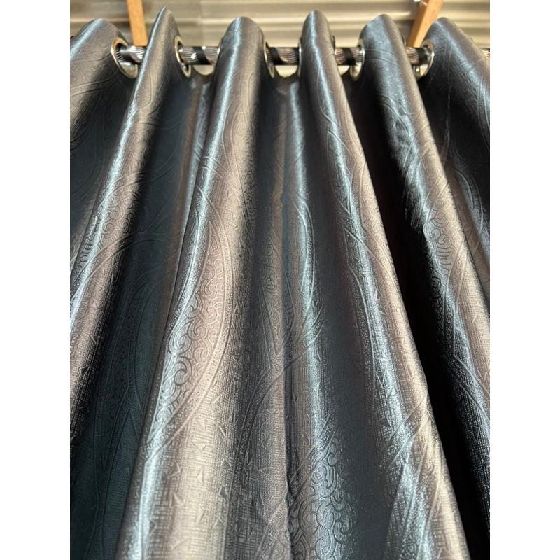 GORDEN BLACKOUT WARNA SILVER PLUS TALI KAIN SENADA.