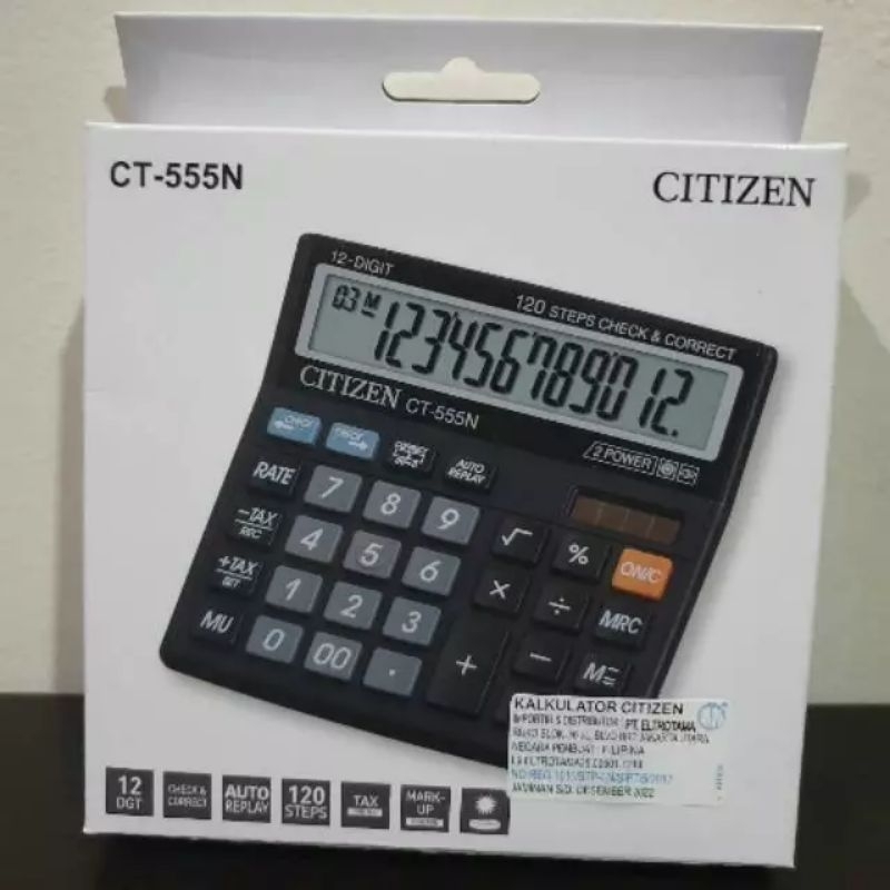 Kalkulator Citizen CT 555-N/Kalkulator Citizen
