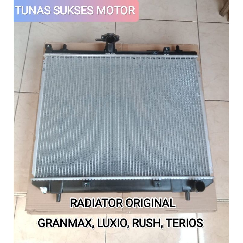 RADIATOR ORIGINAL GRANMAX, LUXIO, RUSH, TERIOS M/T DAIHATSU ORIGINAL