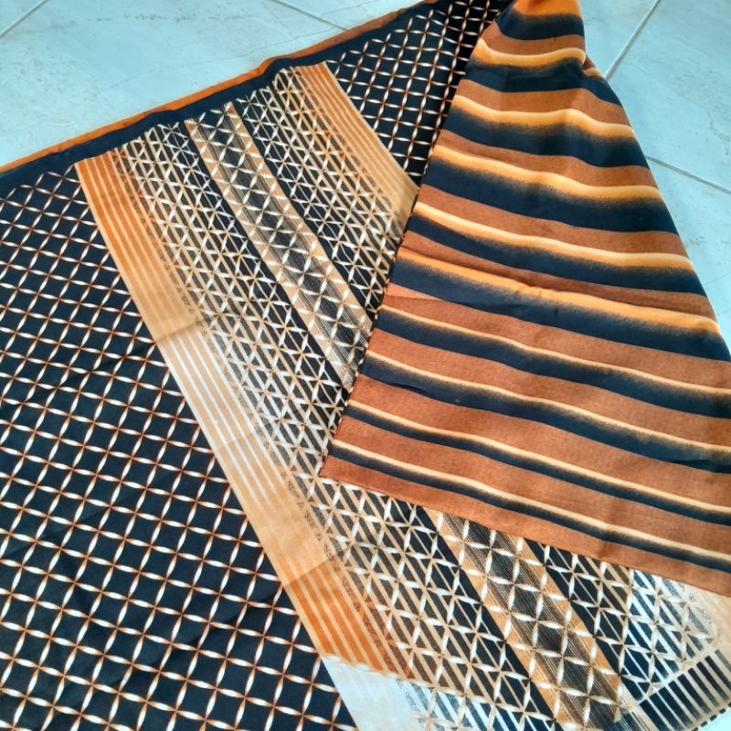 (ORIGINAL) SARUNG SNB 007 ORANGE NIBRAS