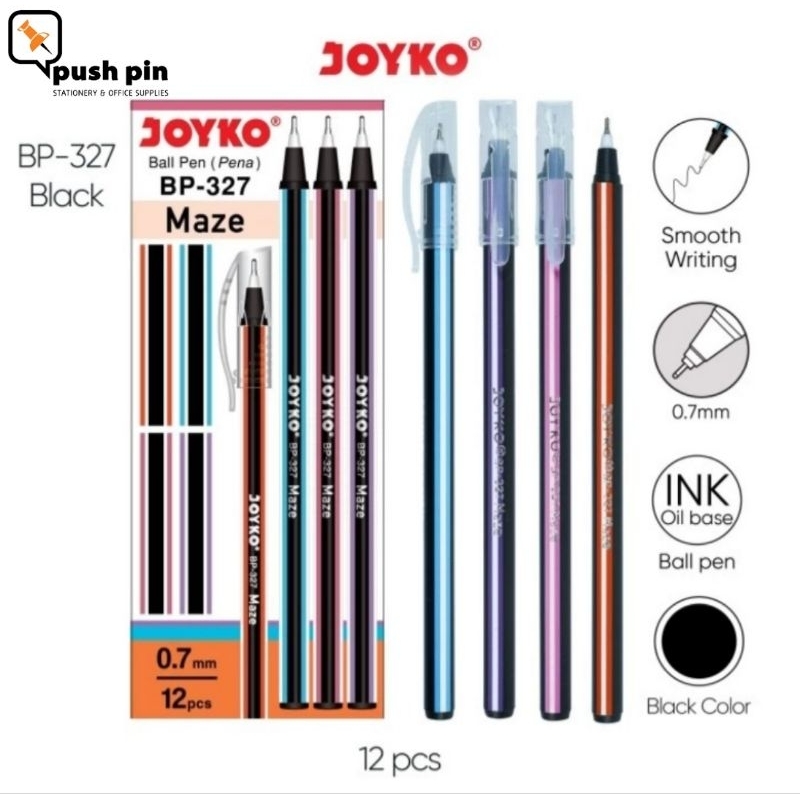 

Joyko Ball Pen Pulpen Pena BP-327 Maze 0.7 mm