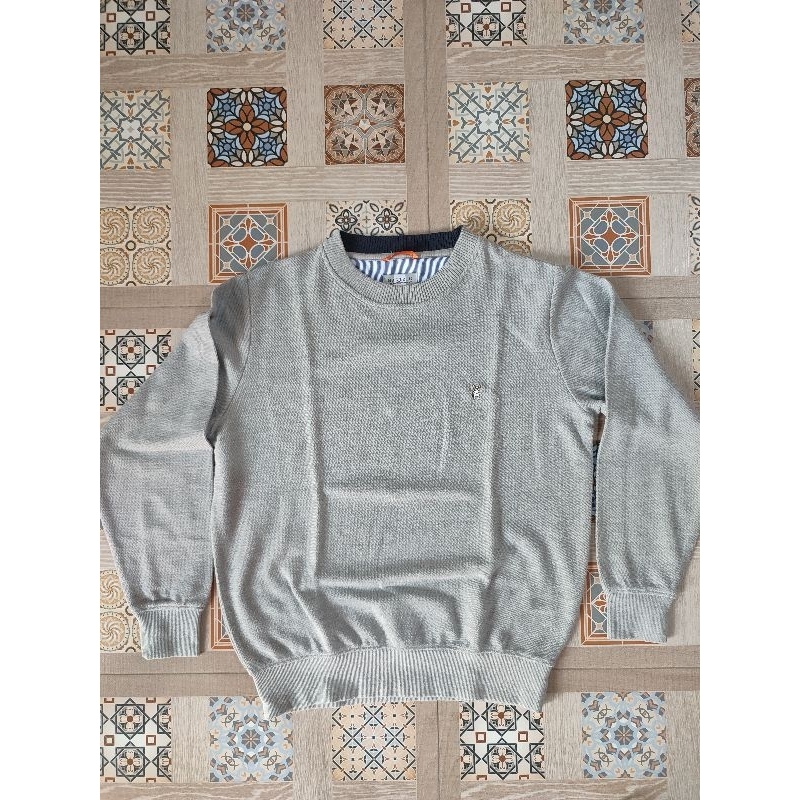 Macbeth Crewneck Grey Mac Beth Abu Crew Neck Sweater Sweeter