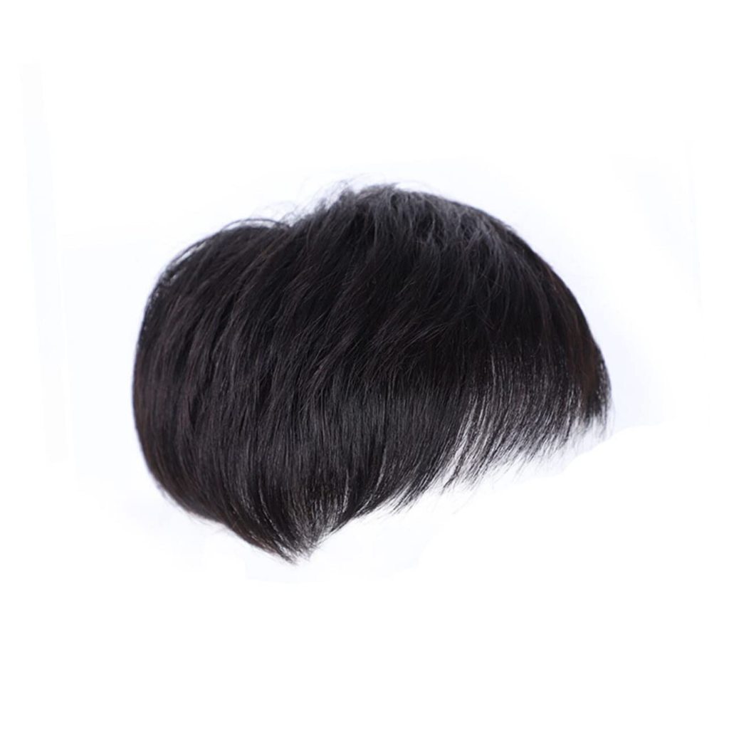 Hair Toupee Pria Rambut Asli / Toupee Pria Cowok Rambut Asli / Rambut Palsu Pria Botak Ventilasi