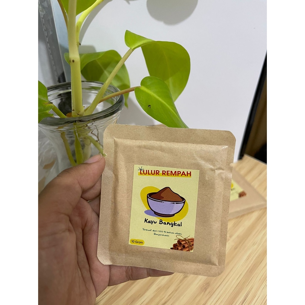 LULUR REMPAH KAYU BANGKAL ORI - MASKER WAJAH