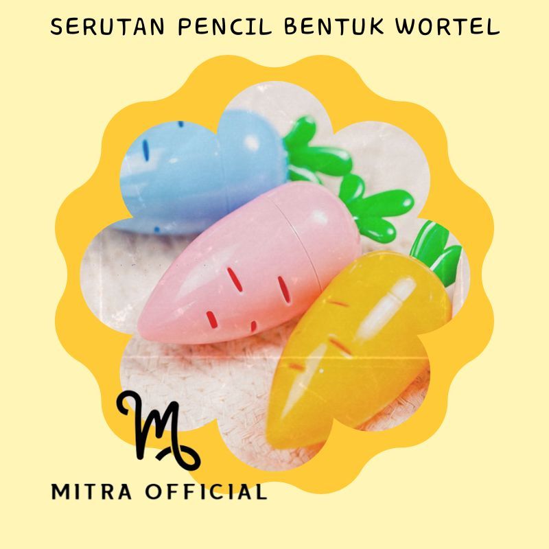 

Peraut Pensil Motif Wortel Lucu Dan Unik