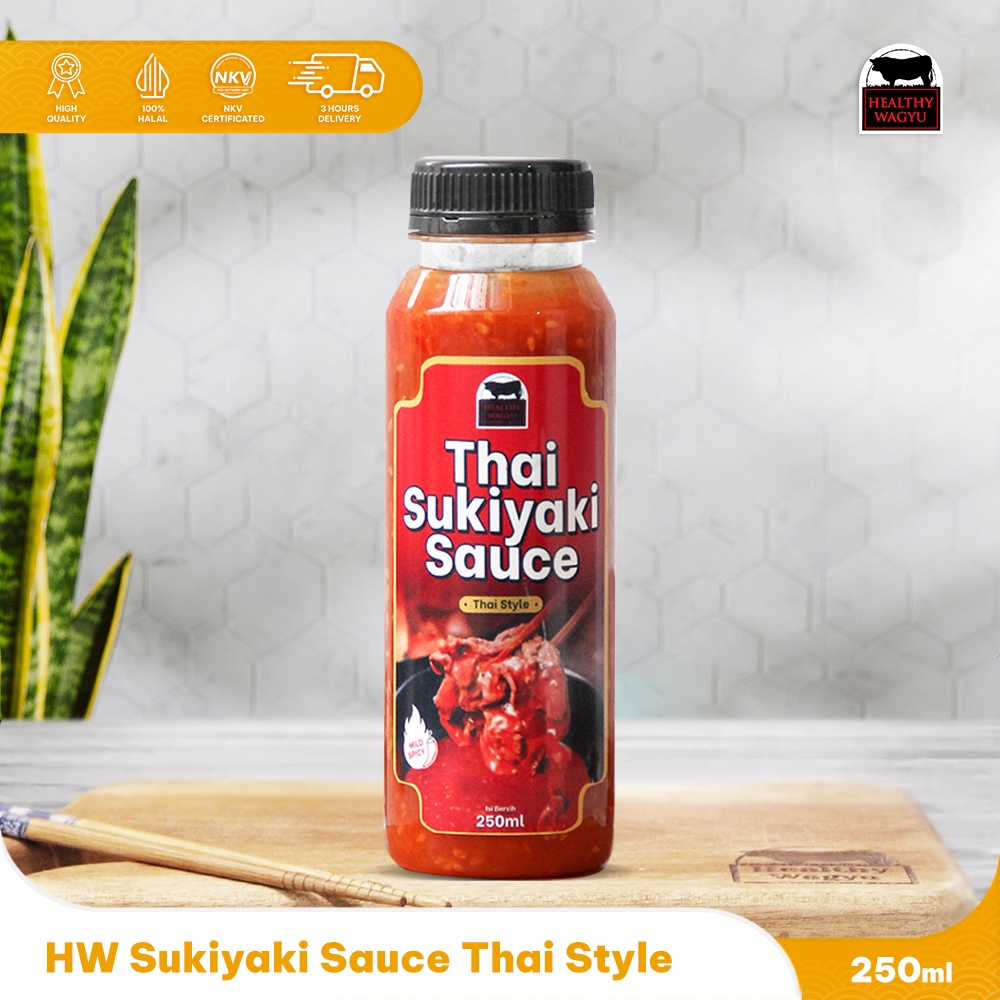 

Red Thai Suki Sauce Cocolan Daging 250ml Healthy Wagyu