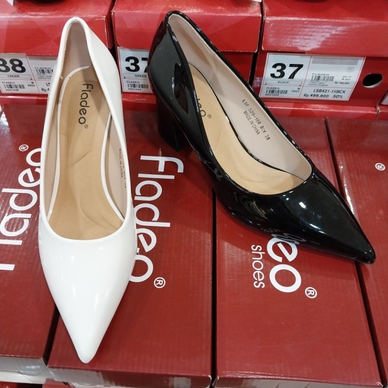 FLADEO sepatu formal wanita heels 7cm