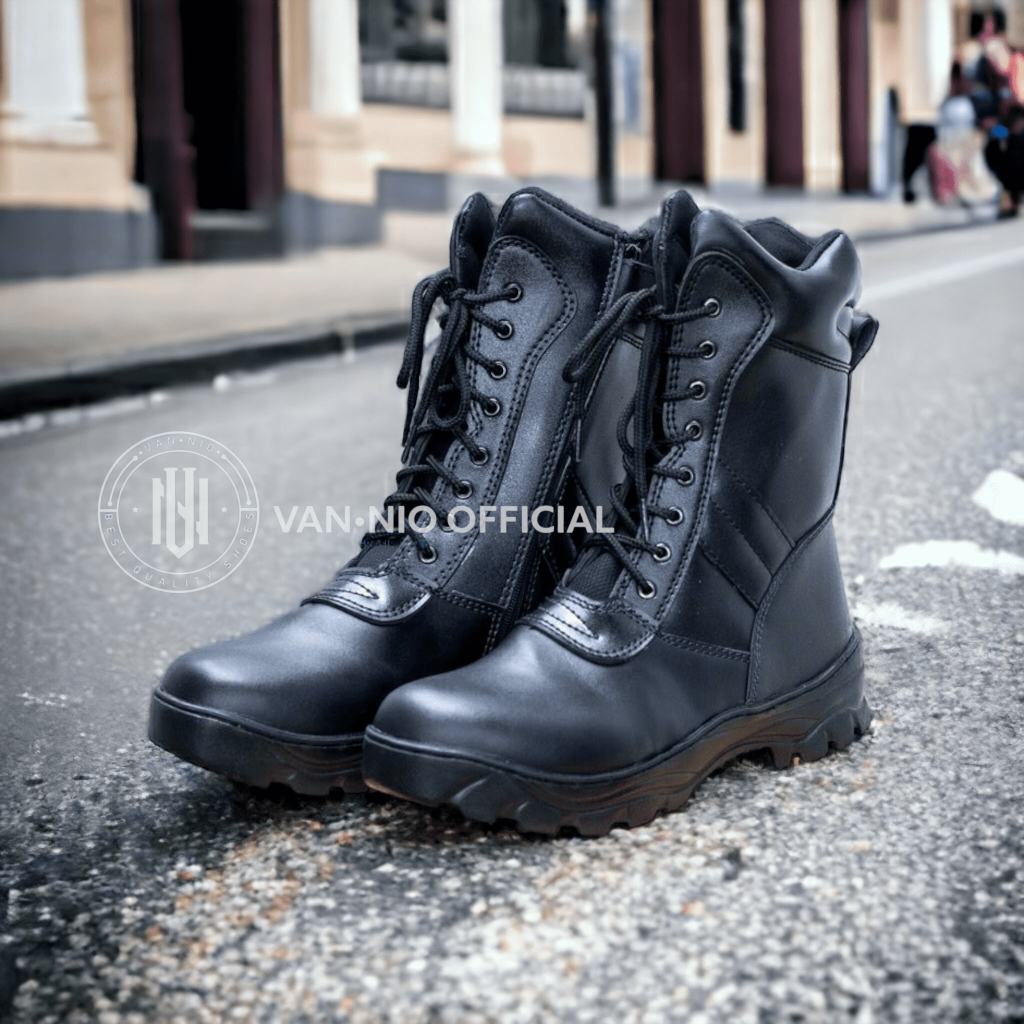 Sepatu PDL TNI Sepatu PDL POLRI Sepatu PDL JATAH TNI POLRI Sepatu PDL SATPAM SECURITY TERLARIS