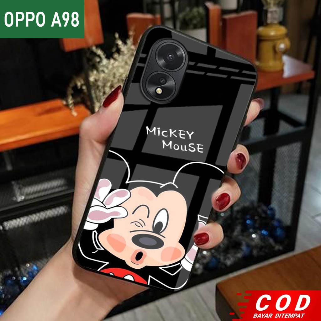 Softcase Kaca Kilau Oppo A98 - softcase - casing terbaru - case lucu - case Oppo A98 (S02)