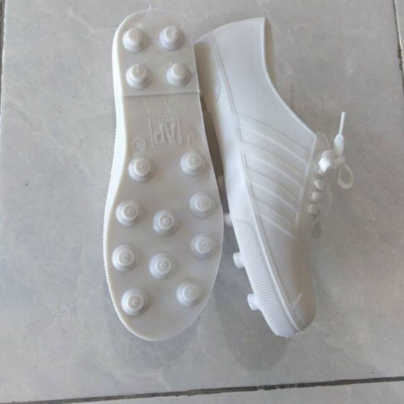 SEPATU AP PUTIH POLOS / SEPATU PUTIH TALI / SEPATU SAWAH TERBARU