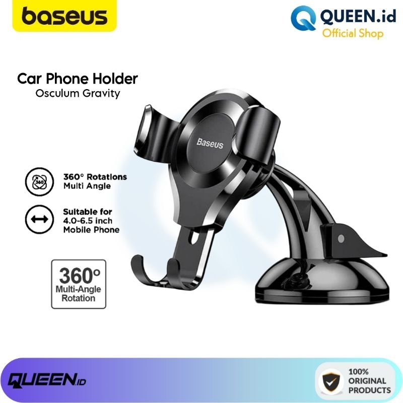 Baseus Gravity 360 Car Holder / Phone stand Mobil Gravity Baseus / Car Holder OSCULUM Phone Holder