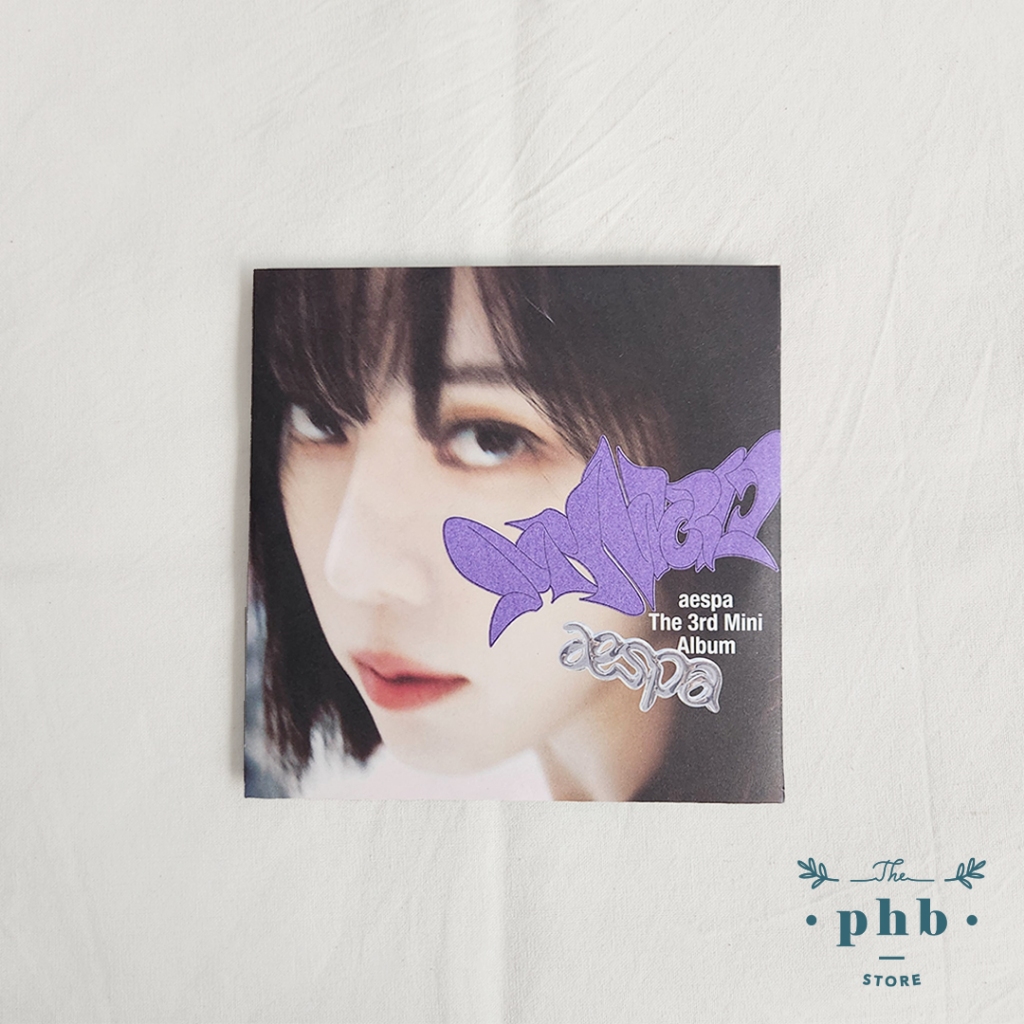 aespa Winter My World Poster ver Album Only