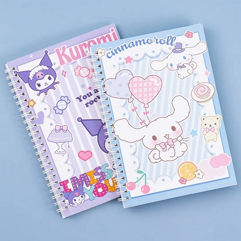

Notebook Sanrio A6 Buku Cinnamoroll Kuromi Melodi Pompompurin