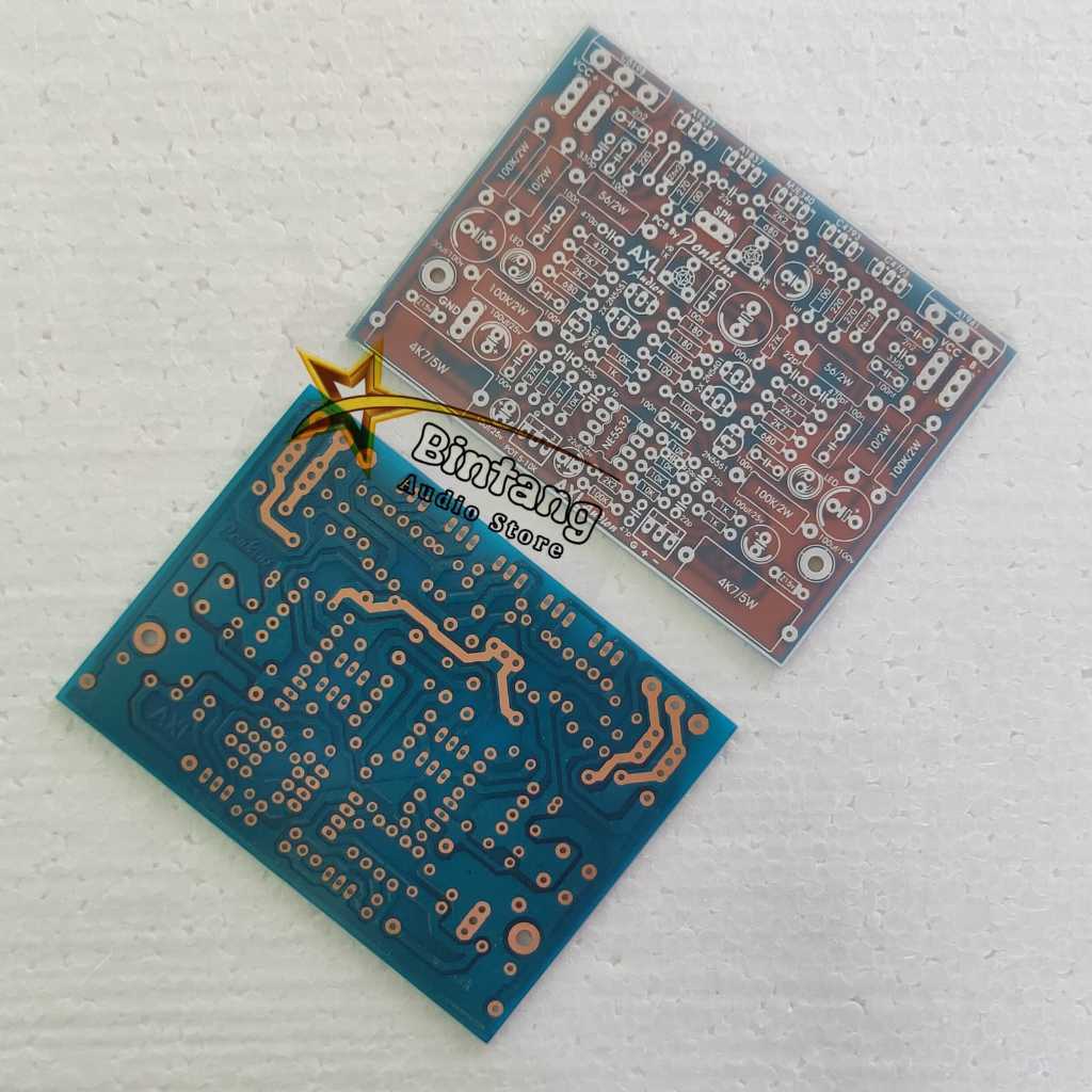 PCB Power AXL AUDION Bahan Fiber FR4 Fiberglass