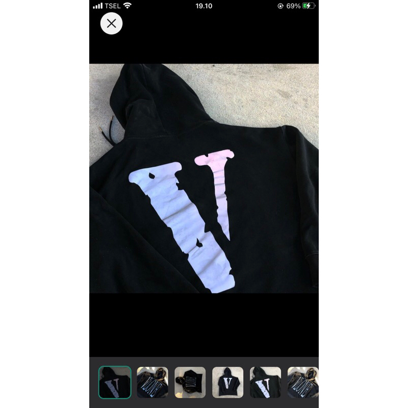 VLONE REFLECTIVE HOODIE