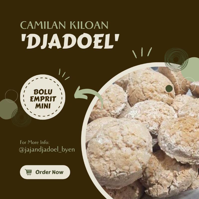 

KUE KERING BOLU EMPRIT 250gram | khas Jogja