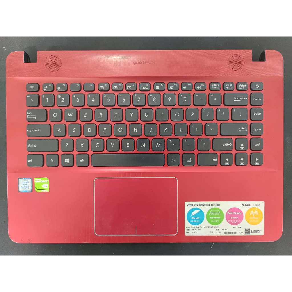 Casing Case Bottom Bawah dan Palmrest Laptop Asus A441U X441 X441U