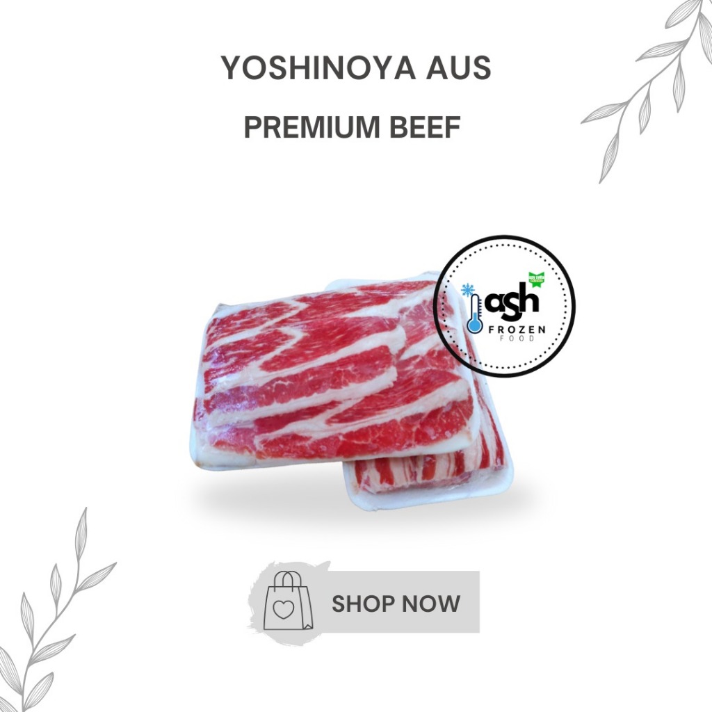 Daging Sapi Slice Yoshinoya Yakiniku / Premium Slice Beef AUS Shortplate 250 - 500 gr