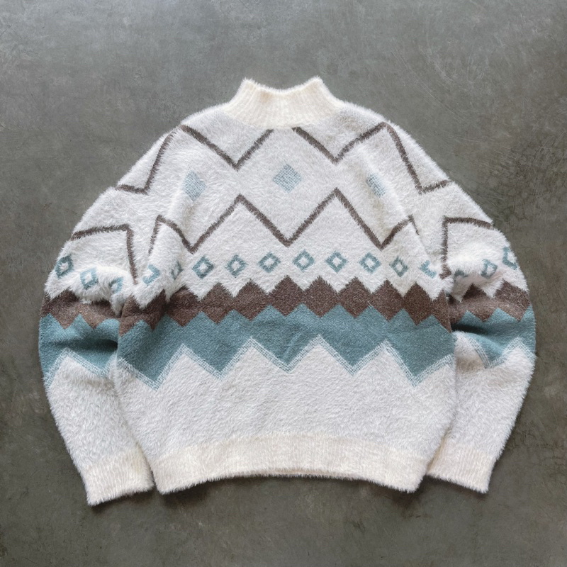 J-Vim Romantic Vintage Pattern Knitwear