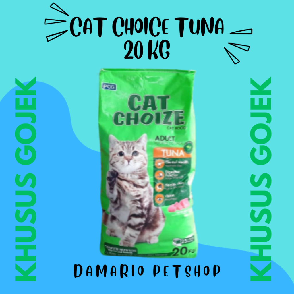 Cat Choice Tuna Adult Makanan Kucing 20 Kg ( Khusus Gojek )