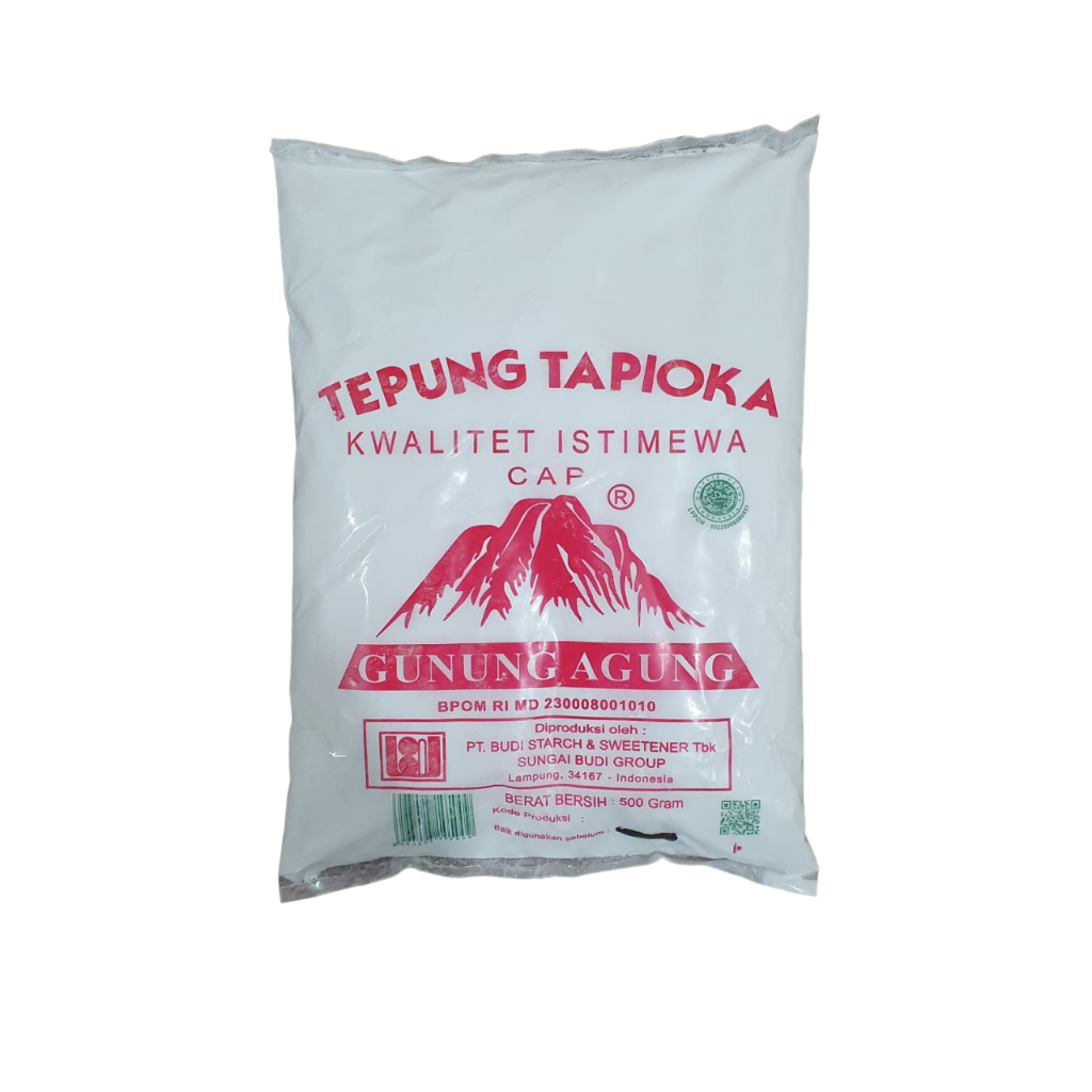 Tepung tapioka 500 gr cap gunung agung Rose Brand merah bisa COD murah