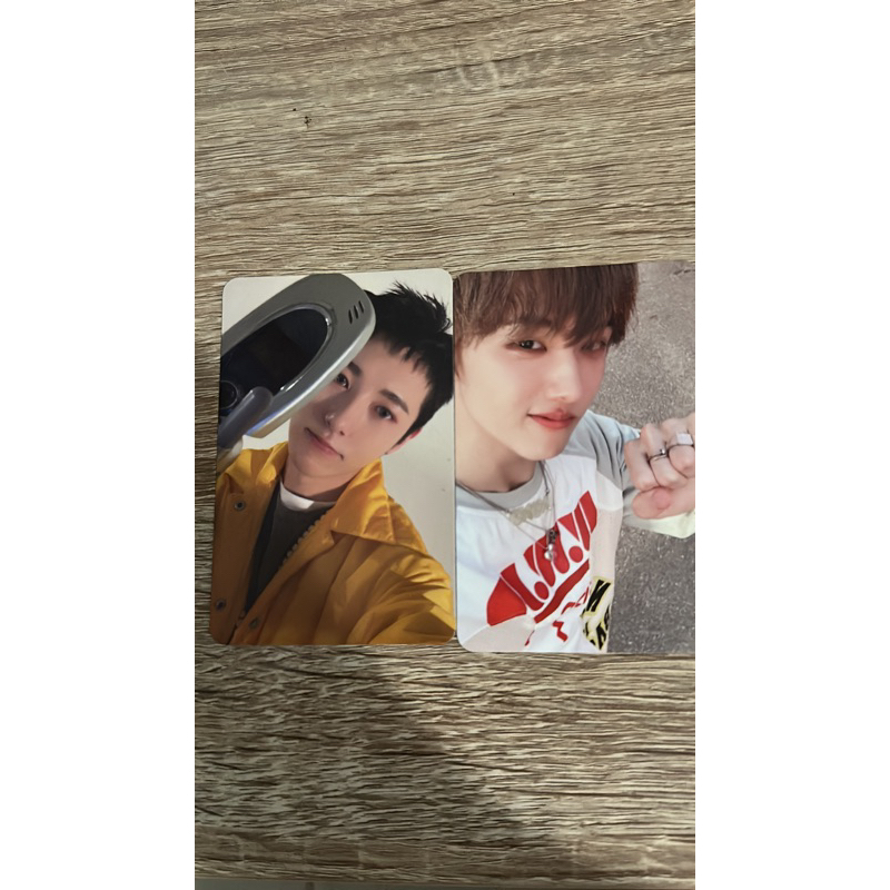 pc photocard nct dream beatbox renjun jisung digipack mixtape