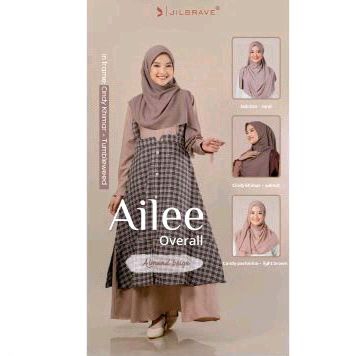 Ailee dress almond beige ORI by Jilbrave Official (preloved)