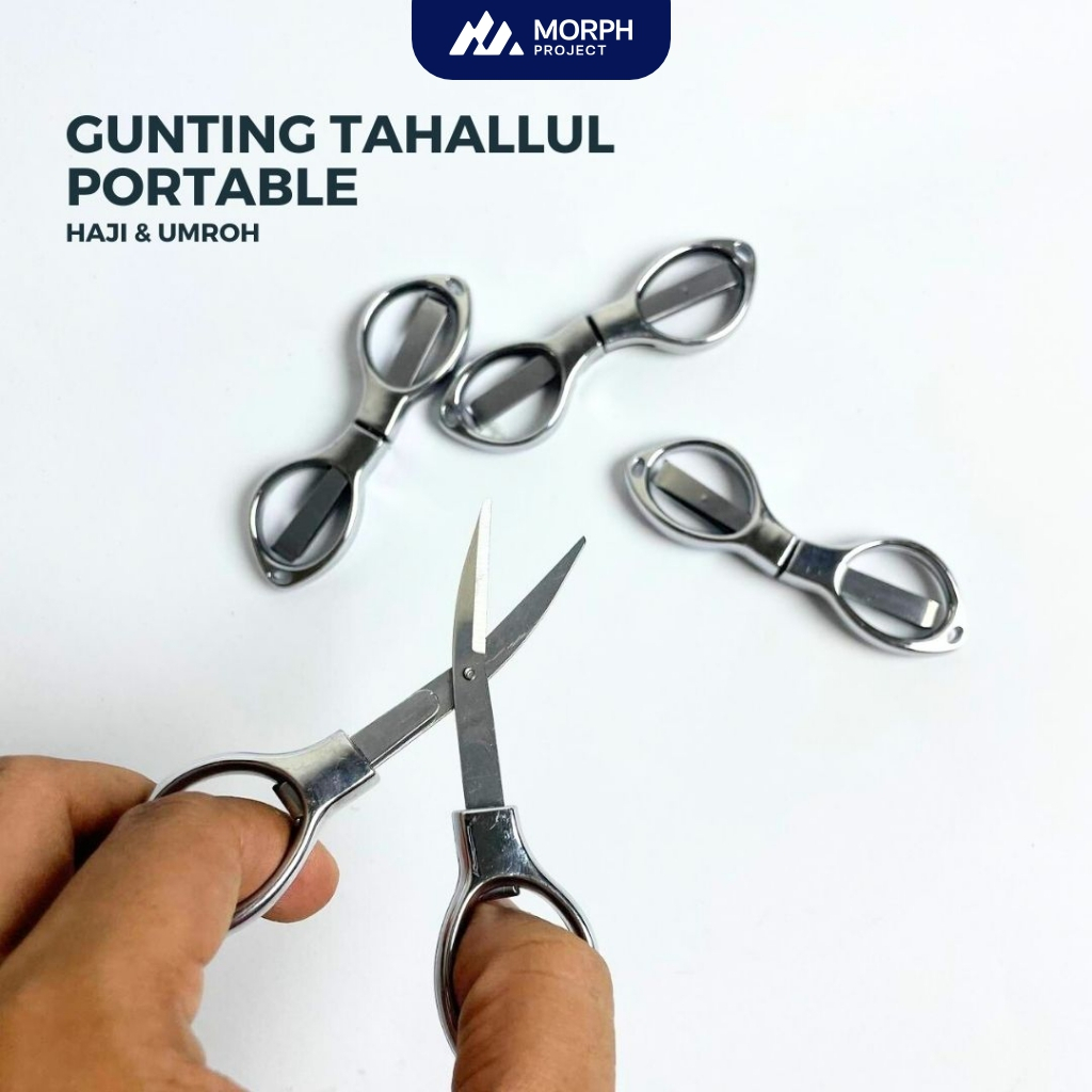 

Zyd Morph Project - Gunting Stainless Portable Perlengkapan haji dan Umroh