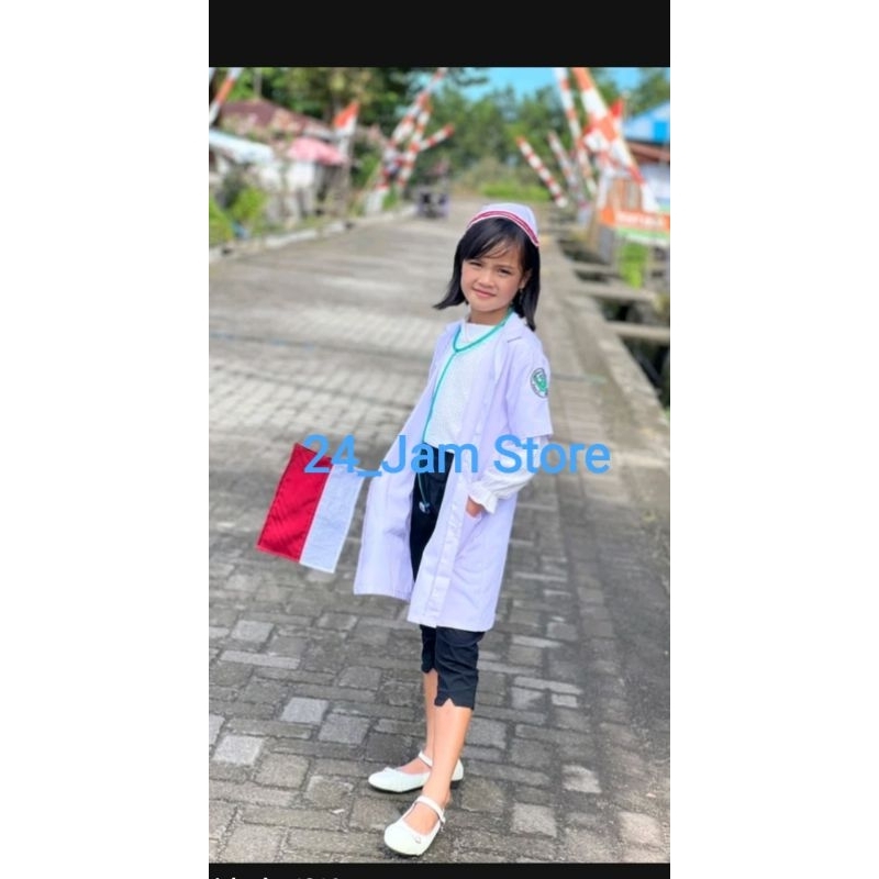 Baju Profesi Suster Anak Bidan Dokter / Termurah / Terlaris