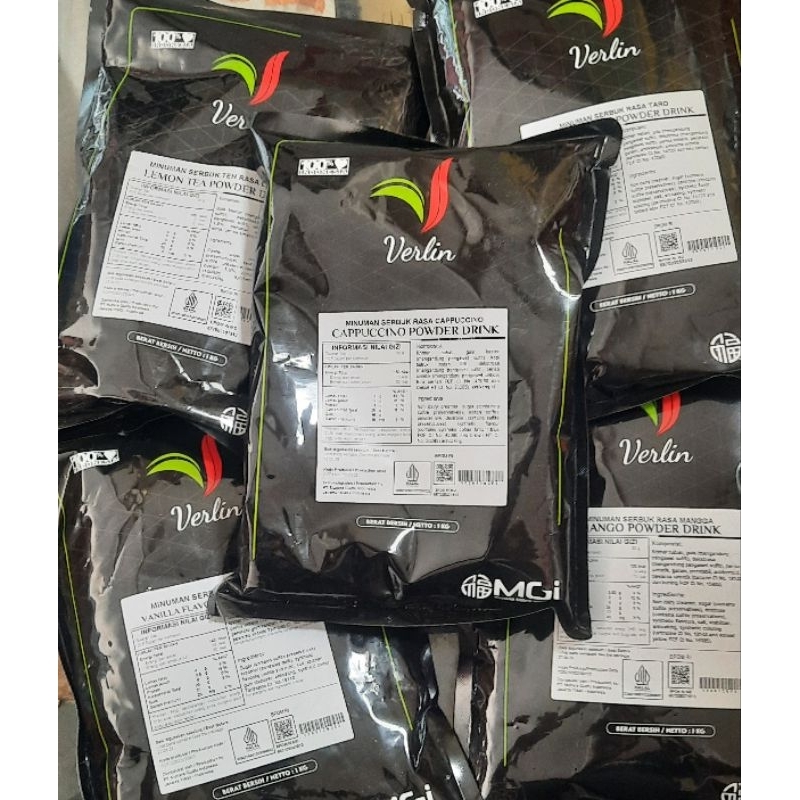 

Ay00! Verlin Bubuk Minuman 1kg - 36 Rasa Halal MUI