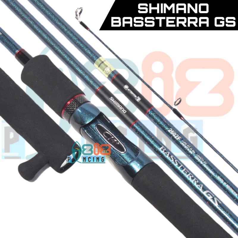 Joran Spinning SHIMANO BASSTERRA GS 602 180cm 8-17lbs