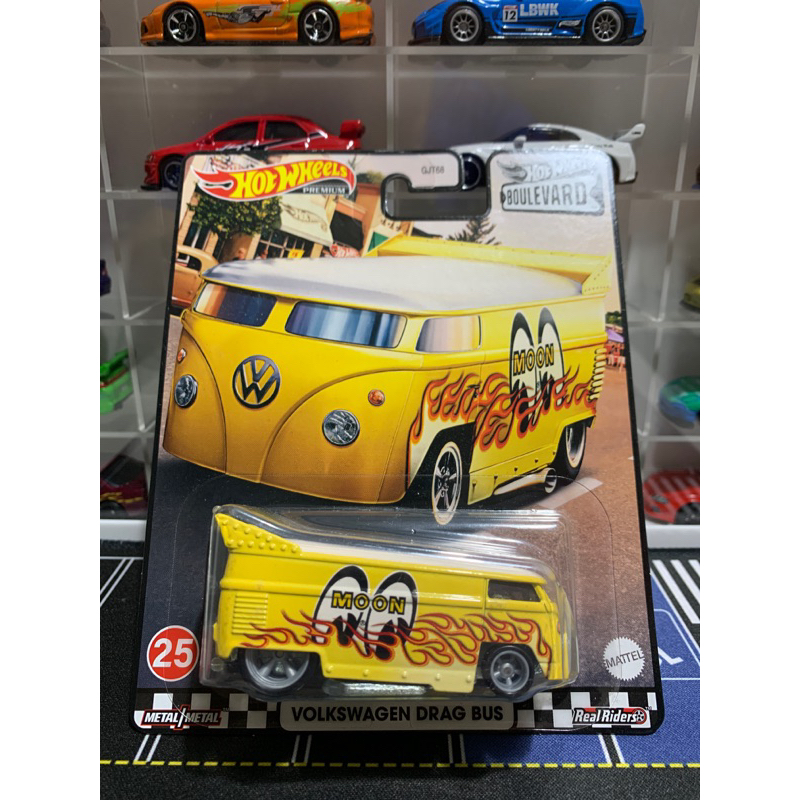 Hot Wheels Volkswagen Drag Bus Mooneyes Boulevard