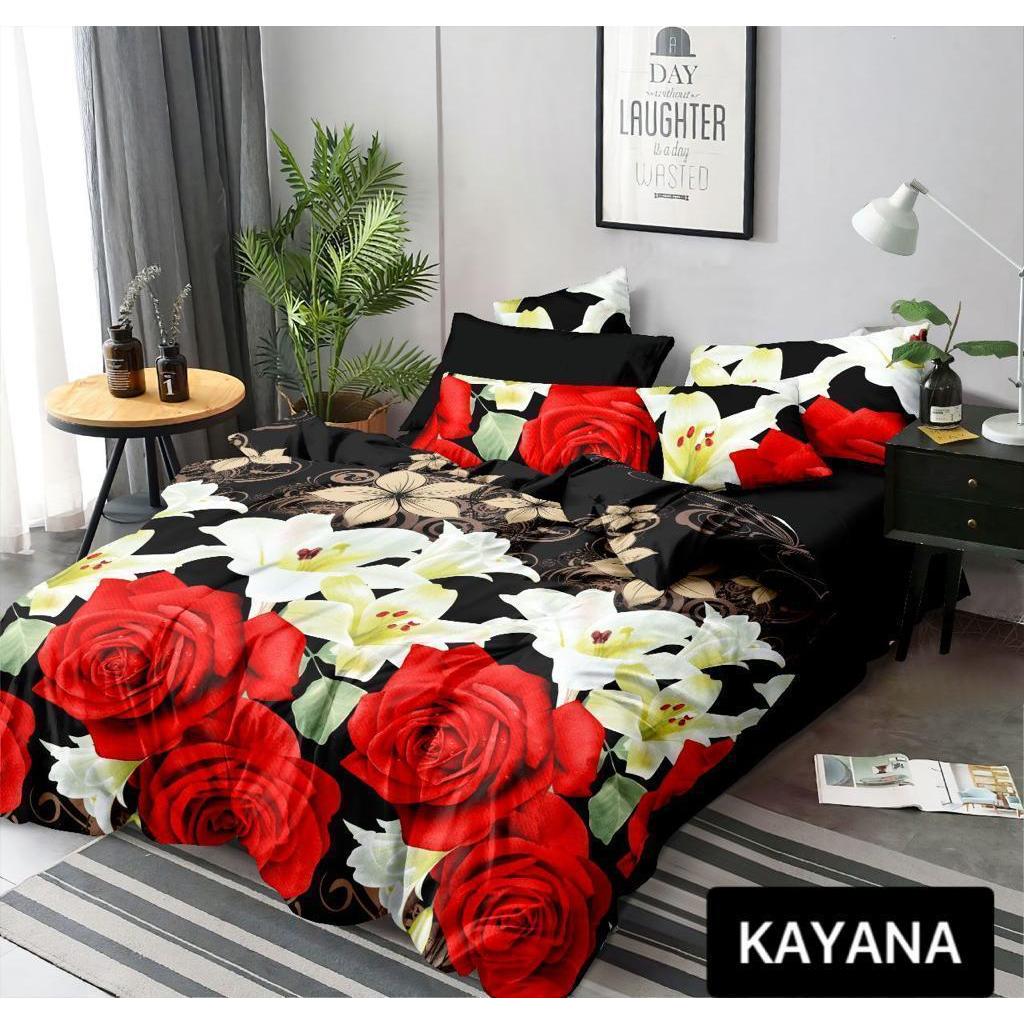 SPREI MOTIF BUNGA TERBARU PREMIUM QUALITY BONITA SET SPREI UKURAN 180X200 160X200 120X200