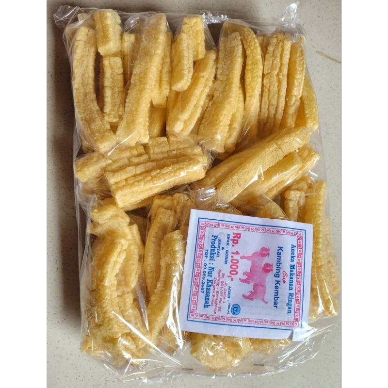 

Nayzura.id Kerupuk Rambak Kerupuk Tahu Kerupuk Panjang Ukuran 1 Pack isi 12pcs