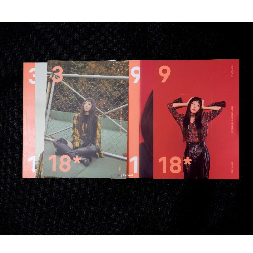 Red Velvet Seulgi 2018 Season's Greetings Photocard PC Monthly Planner Diary Folder Poster Bromide R