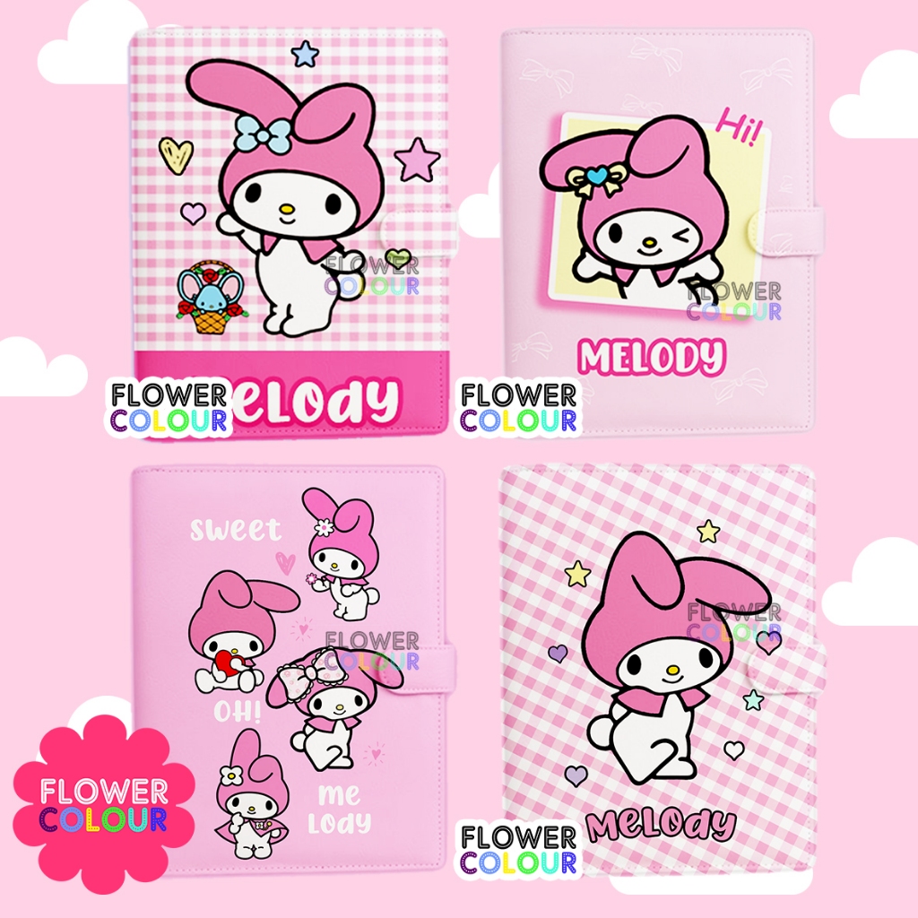 

Binder Custom Karakter Melody | Binder Melody ukuran A5 B5
